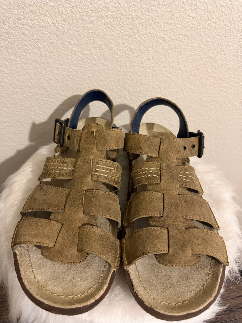 Kickers Men’s Fisherman Leather Sandals